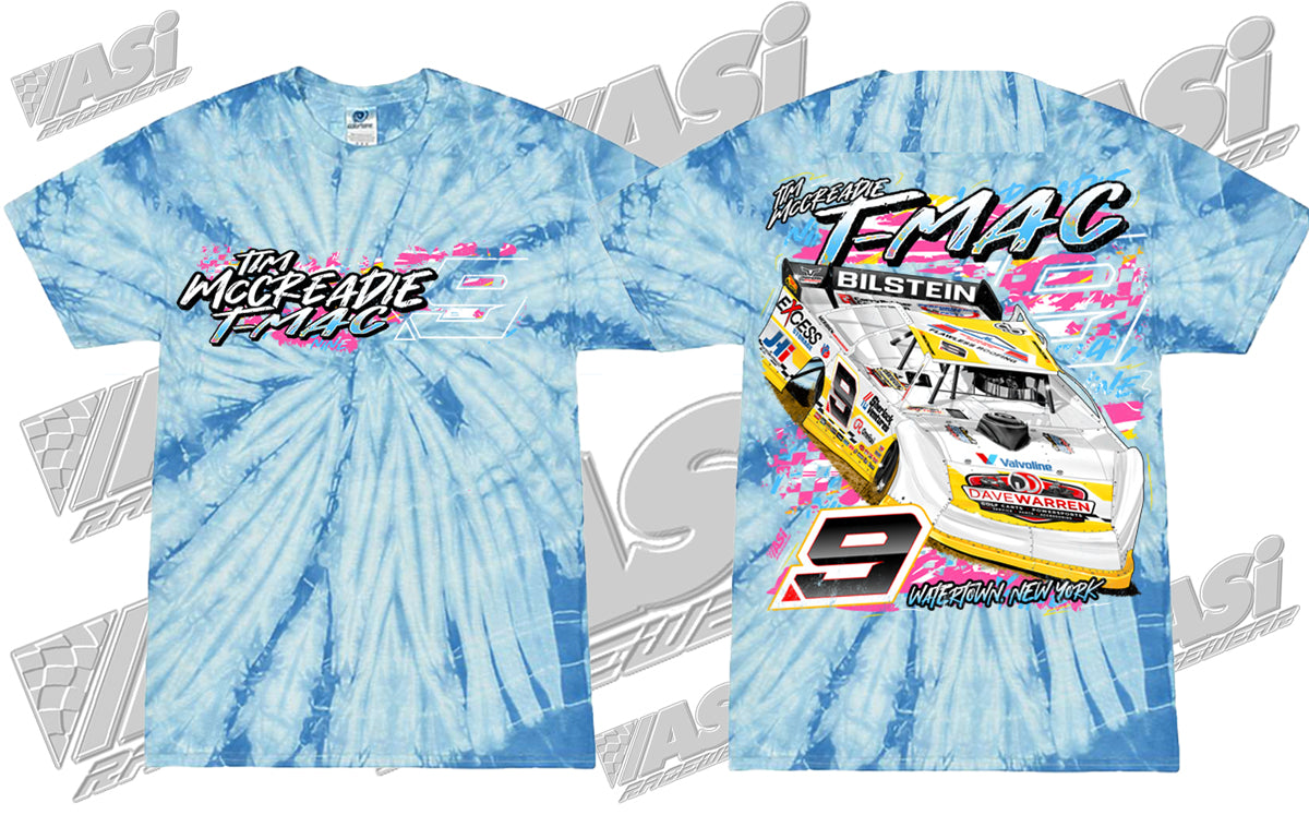 T-Mac Puzzle Spider Tye Dye Tee