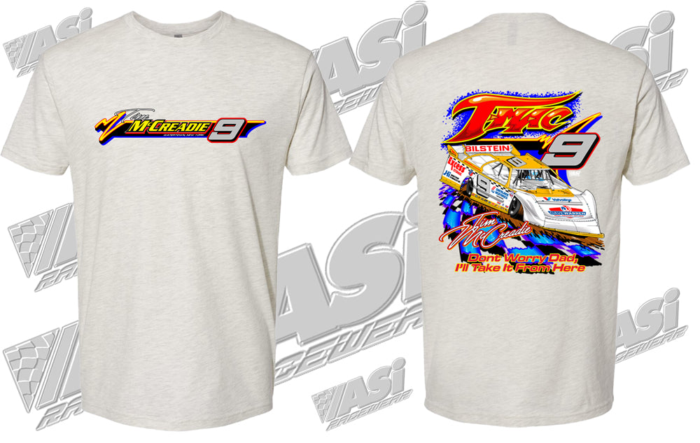 T-Mac Dont Worry Oatmeal Tee