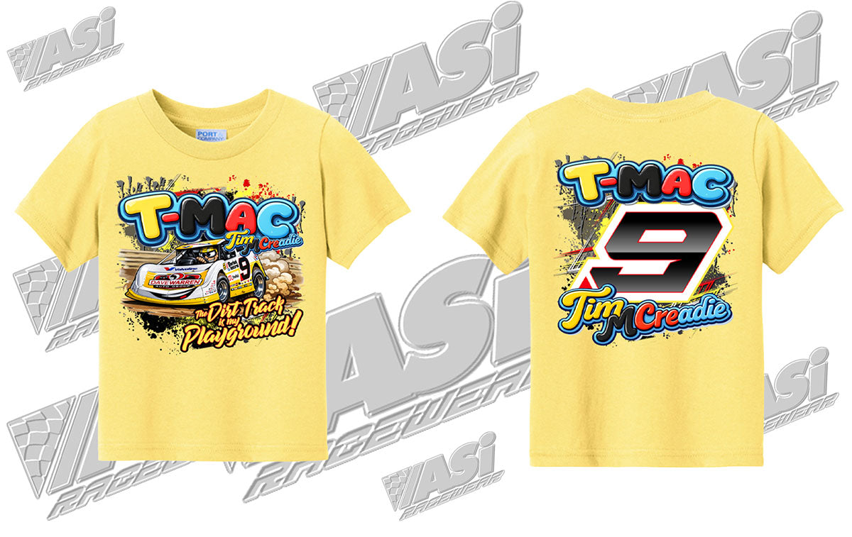 T-Mac Playground Toddler/Youth Yellow Tee