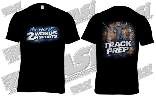 Track Prep Black Tee