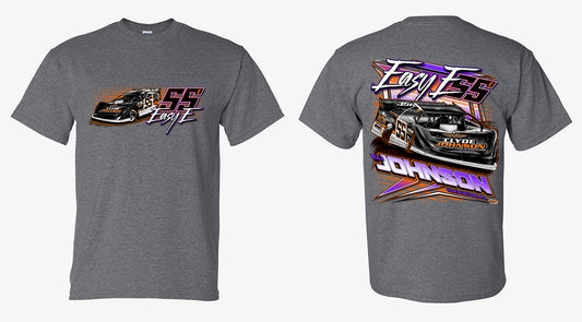 Eli Johnson - Eazy E Graphite Heather Youth and Adult Tee