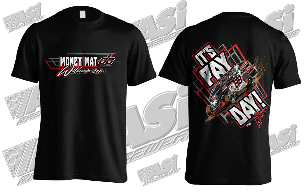 Mat Williamson - Pay Day Black Soft Style Tee