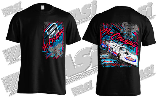 T-Mac Skull Piston Black Tee