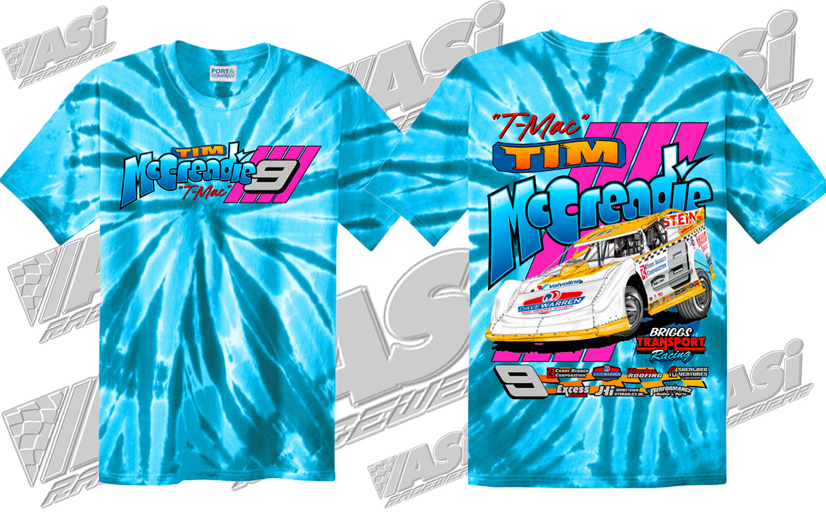 T-Mac Throwback Turquoise Tye Dye Tee