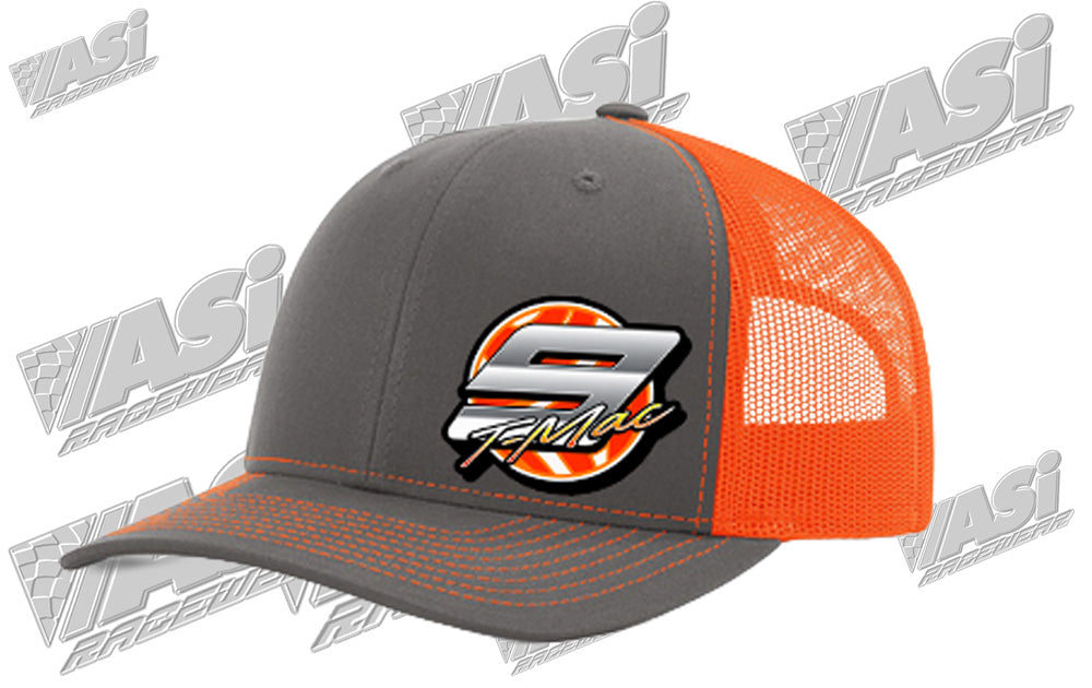 T-Mac Richardson Snap Back Charcoal/Orange Hat