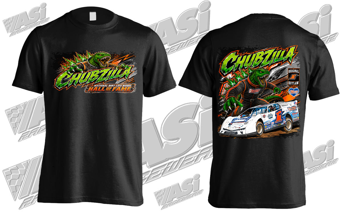 Chub Frank - Zilla Hall of Fame - Black Heather Tee