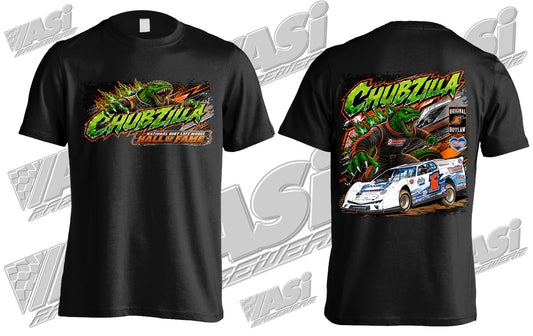 Chub Frank - Zilla Hall of Fame - Black Heather Tee